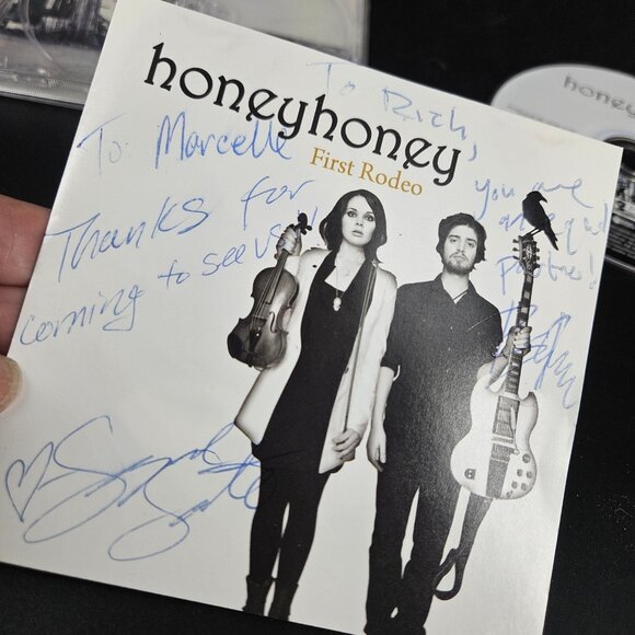 Honeyhoney CD First Rodeo Signed Autographed Indie Folk Rock Album 2008 With Not - Picture 5 of 7